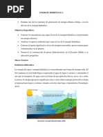Energía Hidráulica
