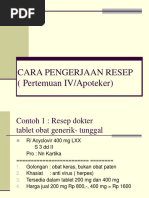 Kode dan Arti Resep Obat Dokter | PDF