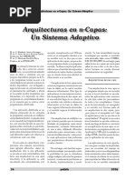 Arquitecturas en N-Capas Un Sistema Adaptivo
