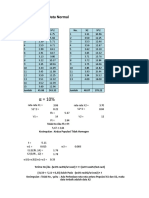 Uji Perbedaan Data Normal