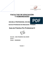 X CICLO Guia de Practica Pre Profes Primaria