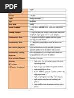 Lesson Plan Cefr