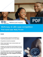 Mckinsey & Lbs Case Competition