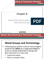 Chapter 8 Blood Group Terminology and The Other Blood Groups