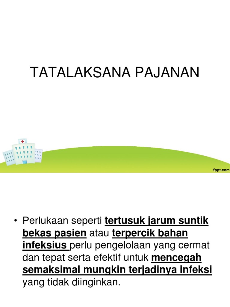 Tatalaksana Pajanan | PDF
