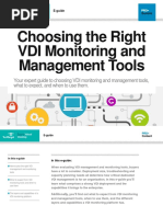 VDI Monitoring and Management Tools Guide