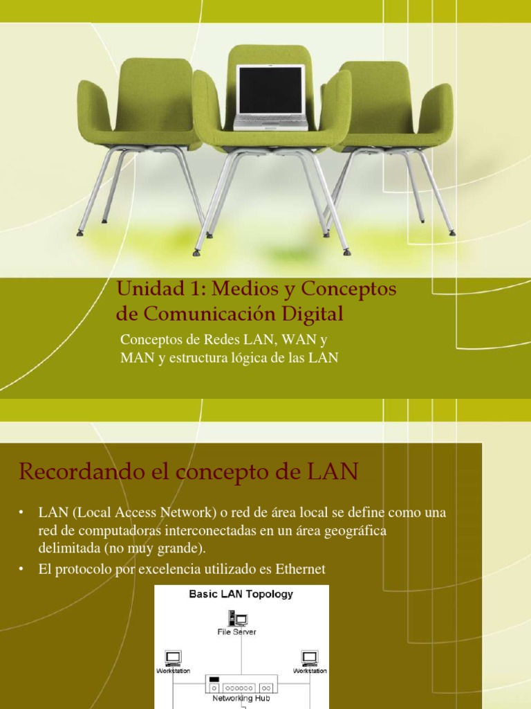Conceptos de Redes LAN, WAN y MAN | PDF | Protocolos de internet | Red ...