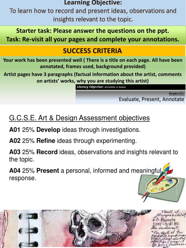 Effective Art Annotation Techniques | PDF | Drawing | Cognition