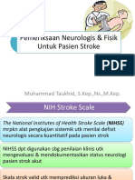 Pemeriksaan Neurologis & Fisik Untuk Pasien Stroke