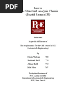 Chassis Analysis of Suzuki Samurai 