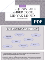 Jenis-Jenis Paku, Timber Tone, Minyak Linsid