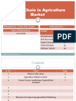 Value Chain Analysis in Indian Agriculture