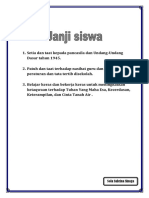 janji siswa