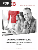 Pecb Iso 38500 It Governance Manager Exam Preparation Guide