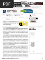 Capitalismo y Migraciones