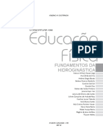 Ensino a distância: Fundamentos da hidroginástica