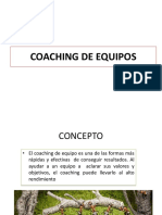Coaching de Equipos