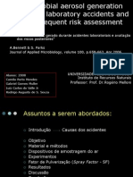 AULA III - Aerossóis Gerados em Laboratório