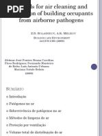 AULA IV - Controle de Microrganismos Do Ar