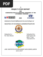 Comparative Study of Maruti and Hyundai_99322551