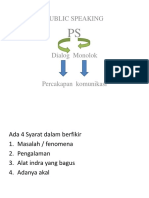 Materi Public Speaking