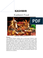 Kashmiri Food: A Guide to Popular Dishes from the Kashmir Valley