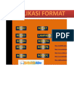 Aplikasi Format Bos K2, K3, K4, K5, K6, K7a, K7B, K7C