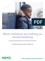 What Children Are Telling Us About Bullying Childline Bullying Report 2015 16