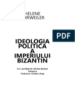 AHRWEILER Helene Ideologia Politica A Imperiului Bizantin