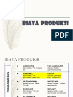 Biaya Produksi