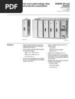 1MRK509004-BEN A en Time Over Undervoltage Relays and Protection Assemblies RXEDK 2H RAEDK PDF