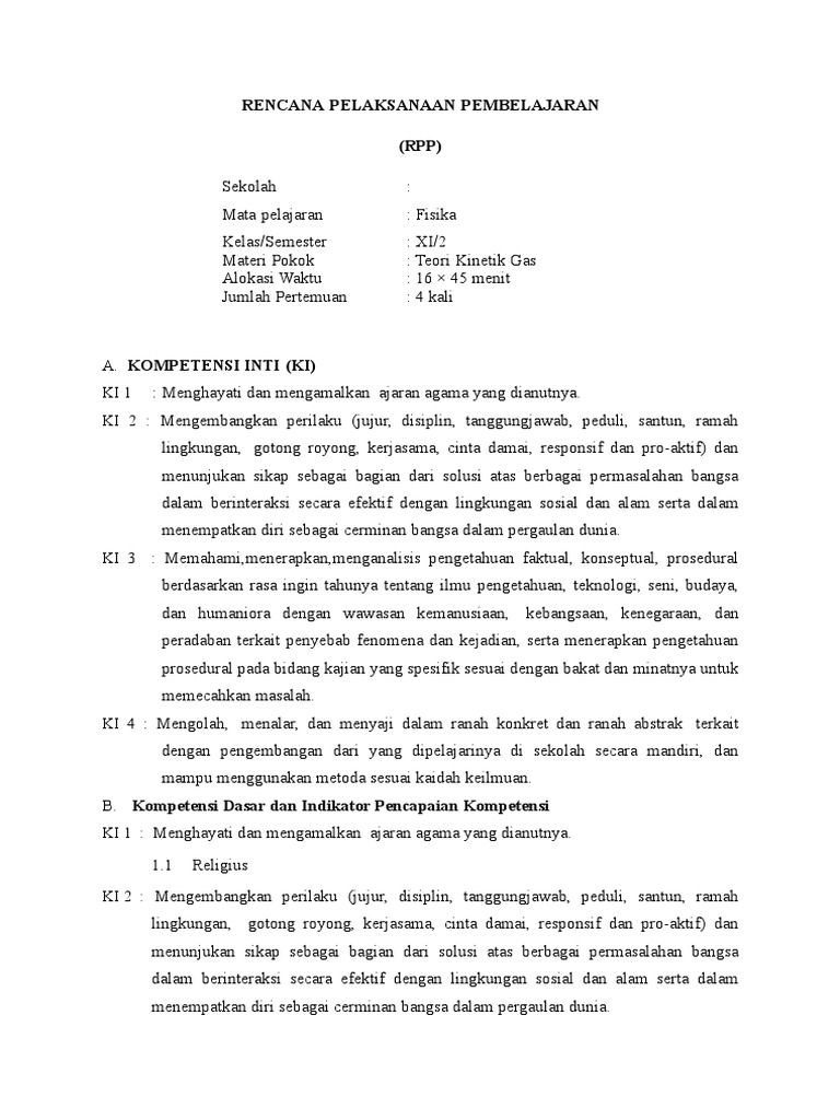 Witari Amelia 1405118477 3 6 Menjelaskan Teori Kinetik Gas Dan Karakteristik Gas Pada Ruang Tertutup