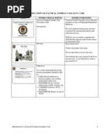 Introduction to Tactical Combat Casualty Care 2008