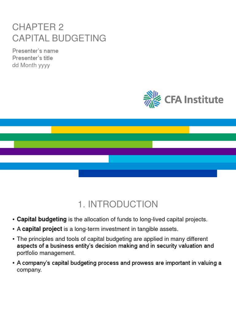 Capital Budgeting Basics | PDF | Internal Rate Of Return | Capital ...
