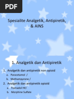 Spesialite Analgetik