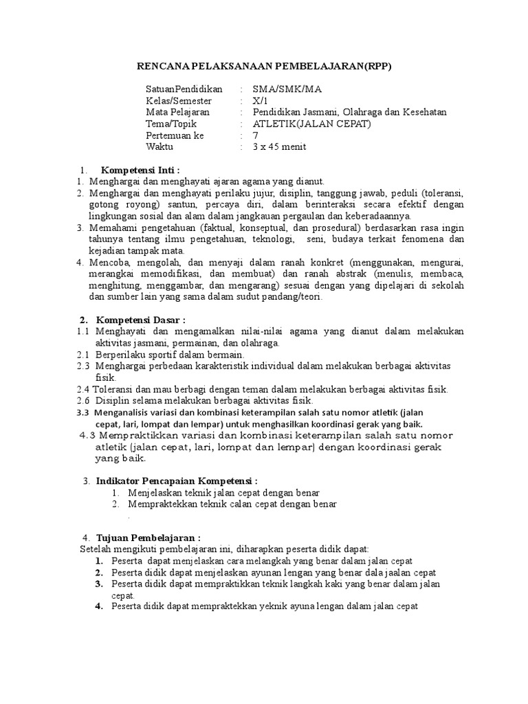 Atletik Jalan Cepat