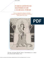 Estudios Gnósticos Esotéricos de La Sagrada Toráh PDF
