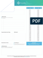 FocusMe Productivity Planner PDF