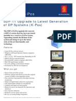 SDP-11 Upgrade to Latest Generation of DP System K-pos