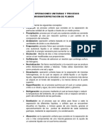 Taller 3. Operaciones Unitarias Vs Procesos Unitarios