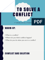 How To Solve A Conflict