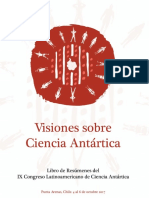 Libro de Resúmenes del IX Congreso Latinoamericano de Ciencias Antárticas - Chile 2017