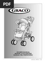 joovy stroller umbrella Caboose Ultralight Sit And Stand Tandem Double Stroller main image 1