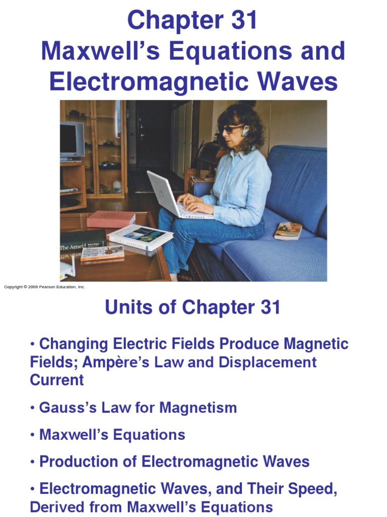 Maxwell's Equations and Electromagnetic Waves | PDF | Electromagnetic ...