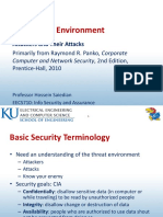 The Threat Environment: Attackers and Their Attacks