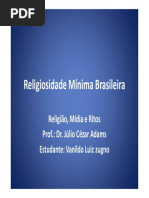 Religiosidade Mc3adnima Brasileira