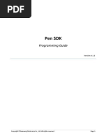 Pen SDK Programming Guide