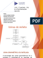 Usinas de Asfalto - 5 Periodo UniAGES