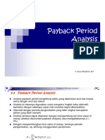 9.payback Period Analysis