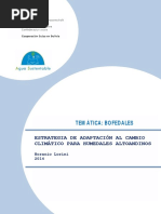 Estrategia de Adaptacion Al Cambio Climatico Para Humedales Altoandinos